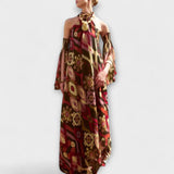 Monroe - Maxi suknelė, įkvėpta bohemiško stiliaus