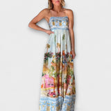 Lumen - Multicolor Maxi Suknelė Aracati
