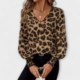 Indrė – stilinga leopardo rašto palaidinė