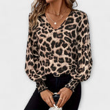 Indrė – stilinga leopardo rašto palaidinė