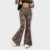 Ramunė – leopardo rašto kelnės