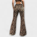Ramunė – leopardo rašto kelnės