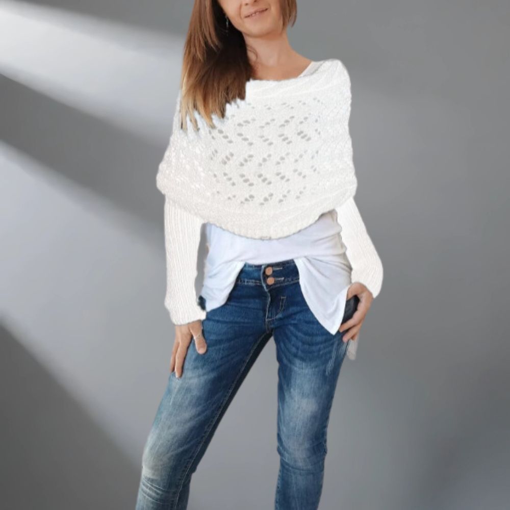 Celeste™ - Elegantiška megzta šalikas
