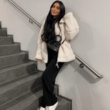 Karla – Minkštas teddy paltas