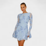 Ingrida – Suknelė su gėlių žavesiu