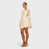 Ingrida – Suknelė su gėlių žavesiu