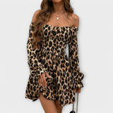 Aušrelė – Leopardo rašto suknelė