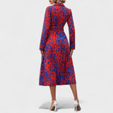 Rožė – Animal print suknelė