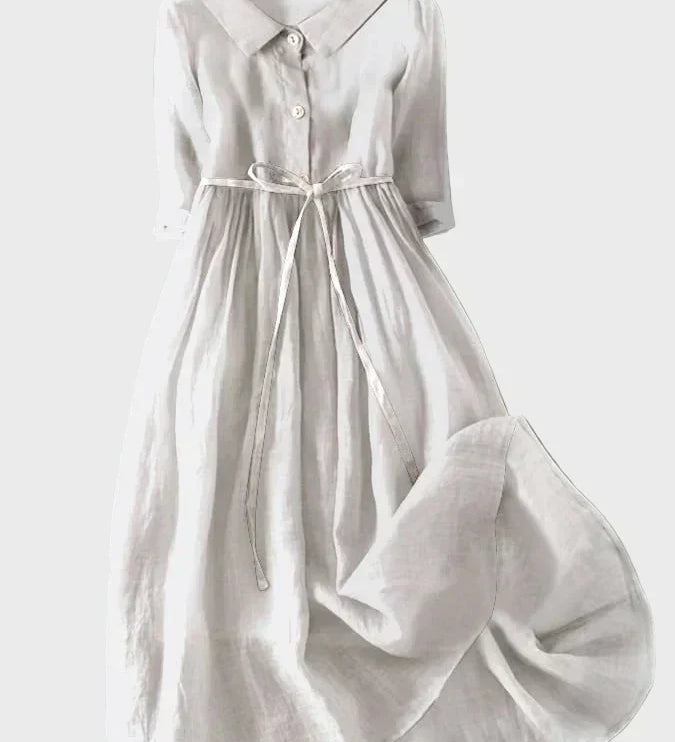 Erika – Suknelė su elegantiška apykakle