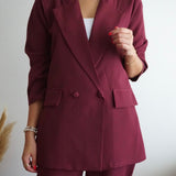 Raimonda – bordo spalvos komplektas
