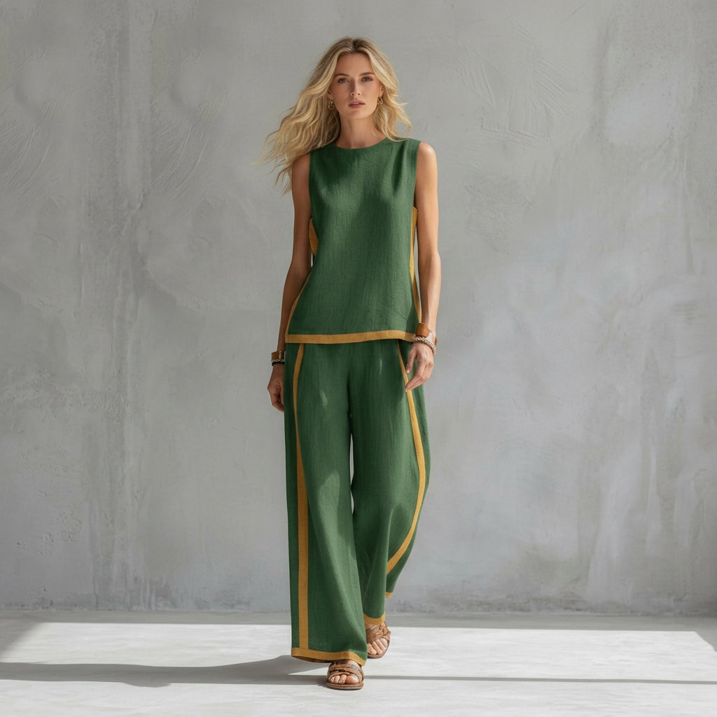 Sigutė – Elegantiškas lininis komplektas