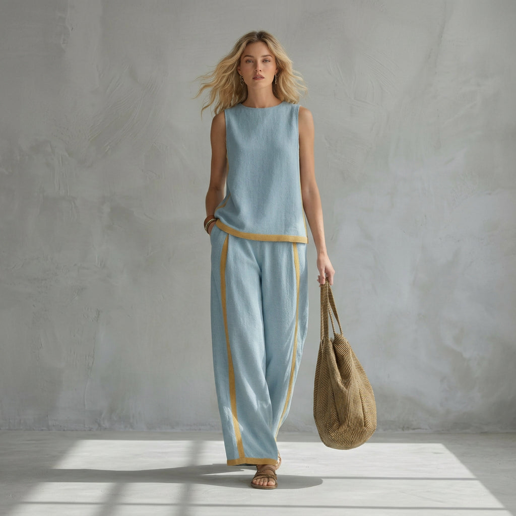 Sigutė – Elegantiškas lininis komplektas